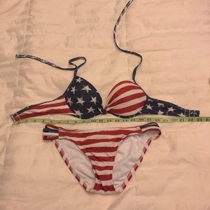 American flag bikini